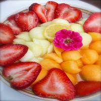 Paludah (Fresh Melon and Peach Compote)_image