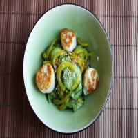 Ginger Cucumber Salad With Scallops_image