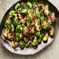 Brussels Sprouts With Walnuts and Pomegranate_image