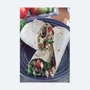 Greek Salad Wrap image