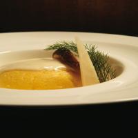 Parmigiano Reggiano mousse with polenta_image