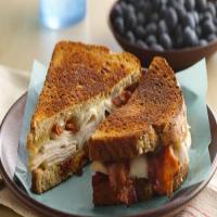 Grilled Turkey, Bacon and Swiss Sandwich image