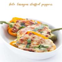 Keto Lasagna Stuffed Peppers_image