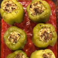 Stuffed Bell Peppers, Greek Style_image