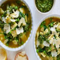 Spring Ravioli Soup image