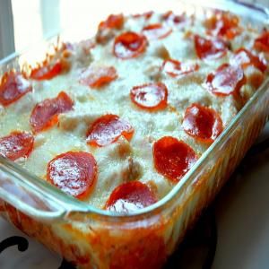Pizza Biscuit Bake image
