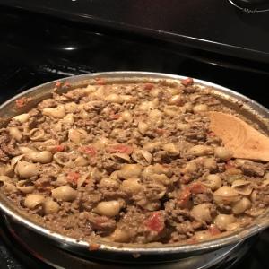 Quick and Easy Skillet Cheeseburger Macaroni_image