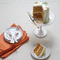 Carrot Cake with Cream Cheese-Lemon Zest Frosting_image