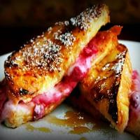 French Toast Stuffed with Cranberry Cream Cheese_image