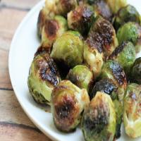 Roasted Brussels Sprouts with Balsamic and Honey image