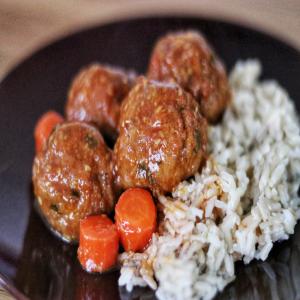 Asian Sesame Sweet-and-Sour Turkey Meatballs_image