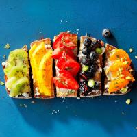 Rainbow Fruit Toast_image