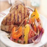 Grilled Italian Chicken and Veggies image