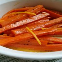 Glazed Carrots in the Microwave image