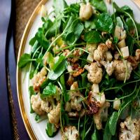 Roasted Cauliflower Salad With Watercress, Walnuts and Gruyère_image
