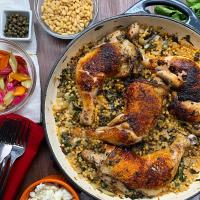 One-Pot Chicken, Chard, And Couscous Dinner Recipe by Tasty_image