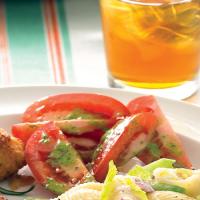 Tomato Salad with Parsley Vinaigrette image