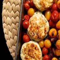 Tomato Cobbler with Blue Cheese Biscuits_image