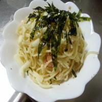 Tarako Spaghetti (Salted Cod Fish Roe Pesto With Pasta) image