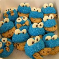 Cookie Monster cupcakes image