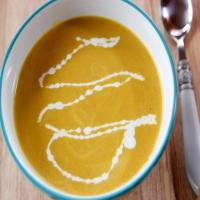Carrot and Squash Curry Soup image