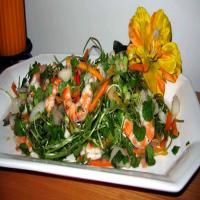 Fragrant Thai Prawn and Lychee Salad image