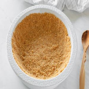 Easy Vegan Graham Cracker Crust Recipe_image