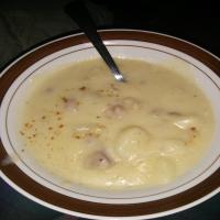 Cheesy Creamy Ham and Potato Soup image