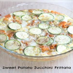 Sweet Potato Zucchini Frittata image
