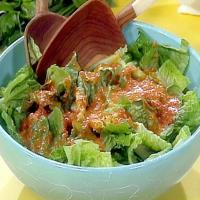 Romaine Hearts with Red Pepper Vinaigrette image
