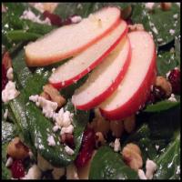 Spinach Salad With Feta Cheese image