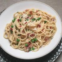 Spaghetti with Parmesan and Bacon image