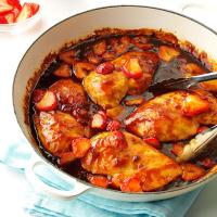 Barbecued Strawberry Chicken_image