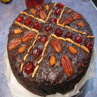 Decadently Rich Port and Chocolate Christmas Cake_image