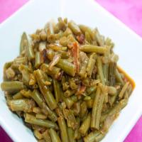 Slow Cooker Barbecue Green Beans_image