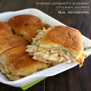 Baked Jalapeño Popper Chicken Sliders_image