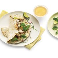 Grilled-Fish Tacos with Radish-Cabbage Slaw image