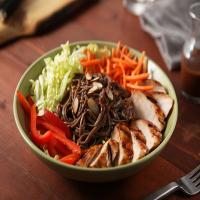 Spicy Chicken Yaki Soba Noodle Salad image