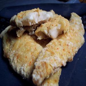 Parmesan and Cornmeal Crusted Fish Fillets_image