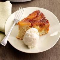 Peach-Almond Upside-Down Cake image