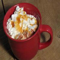 salted caramel hot chocolate!_image