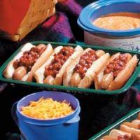 Hot Dogs with Chili Beans image