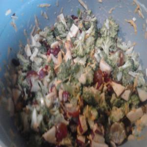 Jen's Summer Fruit & Nut Broccoli Salad_image