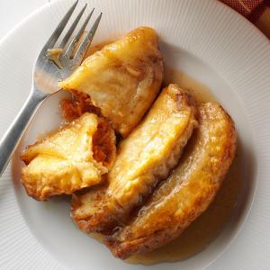 Sweet Potato Dumplings with Caramel Sauce_image