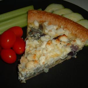 Red Onion and Goat Cheese Tart image