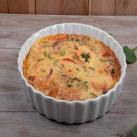 Crustless Cheese and Vegetable Quiche Recipe_image