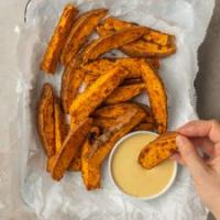 Air Fryer Seasoned Sweet Potato Wedges_image