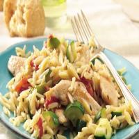 Mediterranean Chicken with Rosemary Orzo image