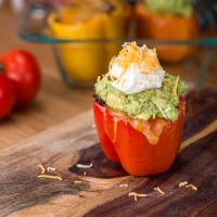 Quinoa Taco-Stuffed Peppers Recipe by Tasty image