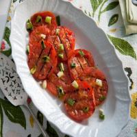 Charred Tomato and Scallion Salad_image